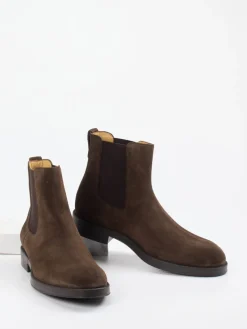 – Chelsea Boots aus Veloursleder Dunkel*Tod's