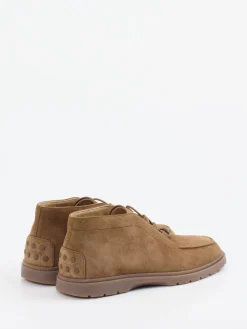 Herren Tod's – Desert Boot aus Veloursleder cognac