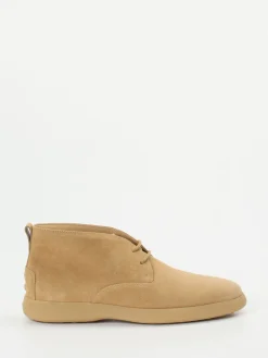 Herren Tod's – Desert Boots aus Veloursleder sandbeige