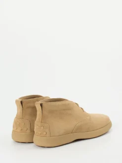 Herren Tod's – Desert Boots aus Veloursleder sandbeige