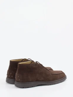 – Desert Boots aus Veloursleder Dunkel*Tod's Discount