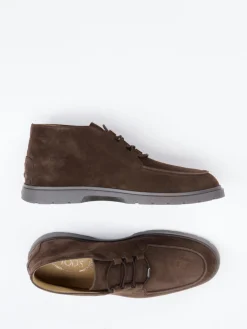 – Desert Boots aus Veloursleder Dunkel*Tod's Discount