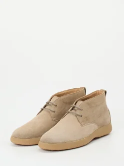 Herren Tod's – Desert Boots aus Veloursleder sandbeige