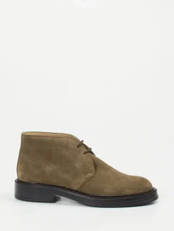 Herren Tod's – Desert Boots aus Veloursleder schlamm