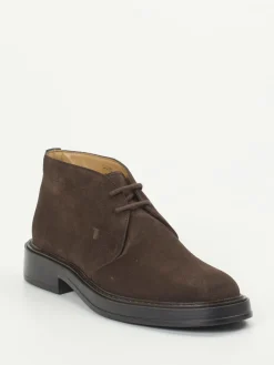 – Desert Boots aus Veloursleder Dunkel*Tod's