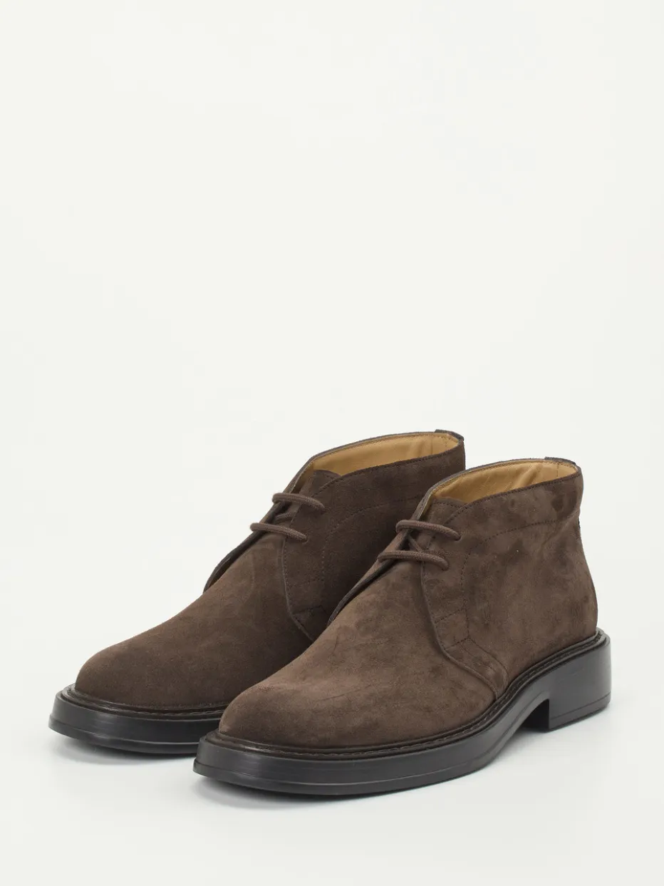 – Desert Boots aus Veloursleder Dunkel*Tod's