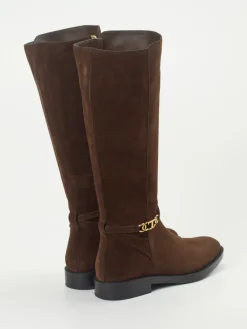 – Kniehohe Stiefel aus Veloursleder*Tod's Outlet