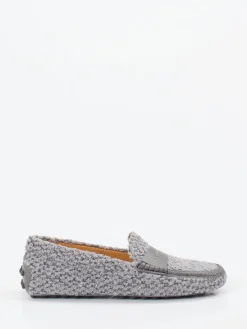 Damen Tod's – Loafer aus Bouclé-Textil in