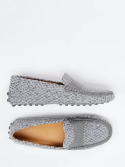 Damen Tod's – Loafer aus Bouclé-Textil in