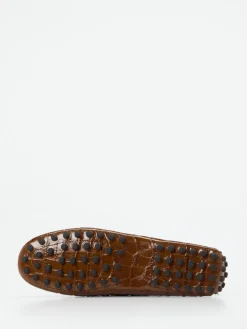 – Loafer aus geprägtem Leder in*Tod's Clearance