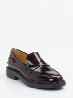 – Loafer aus Hochglanzleder in Burgunder*Tod's Discount