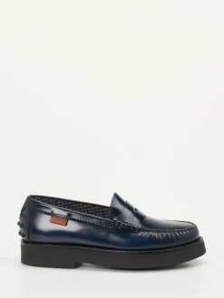 – Loafer aus Hochglanzleder in Tinten*Tod's Online