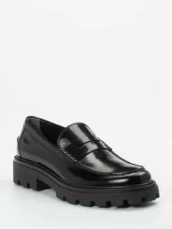 Herren Tod's – Loafer aus Hochglanzleder