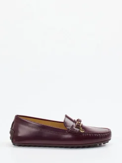 – Loafer aus Hochglanzleder in Bordeaux*Tod's Hot