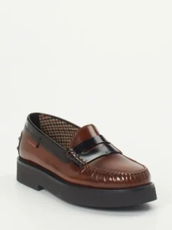 Damen Tod's – Loafer aus Hochglanzleder in