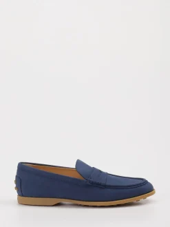 Damen Tod's – Loafer aus Leder in Jeans