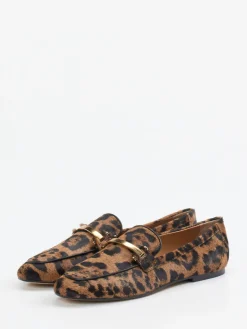 – Loafer aus Ponyfell in Leoprint*Tod's Discount