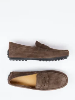 Herren Tod's – Loafer aus Veloursleder in