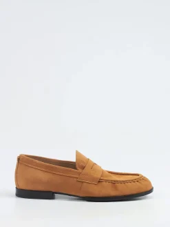 Herren Tod's – Loafer aus Veloursleder cognac
