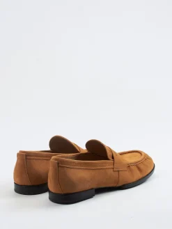 Herren Tod's – Loafer aus Veloursleder cognac