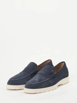 – Loafer aus Veloursleder in Nacht*Tod's New