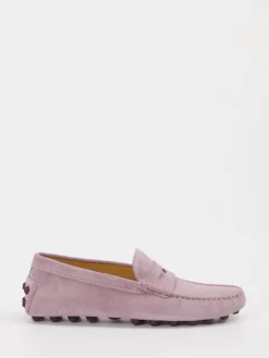 – Loafer aus Veloursleder in Altrosa*Tod's New