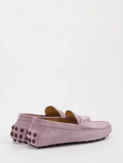 – Loafer aus Veloursleder in Altrosa*Tod's New