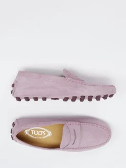 – Loafer aus Veloursleder in Altrosa*Tod's New