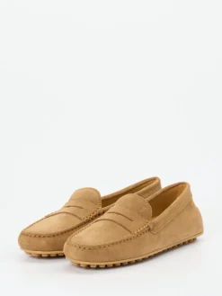 – Loafer aus Veloursleder sandbeige*Tod's Outlet