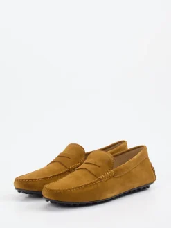 – Loafer aus Veloursleder Cognac*Tod's Outlet