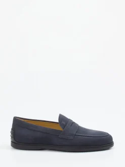 – Loafer aus Veloursleder in Dunkel*Tod's Best