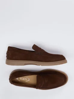 – Loafer aus Veloursleder in*Tod's Outlet