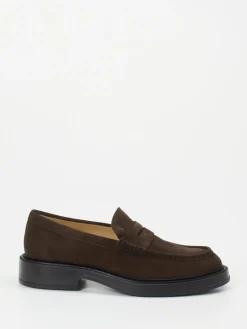 Herren Tod's – Loafer aus Veloursleder Dunkel
