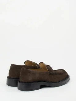Herren Tod's – Loafer aus Veloursleder Dunkel