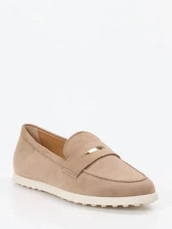 – Loafer aus Veloursleder Sandbeige*Tod's Hot
