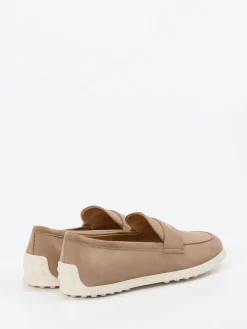 – Loafer aus Veloursleder Sandbeige*Tod's Hot