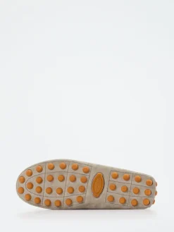 Herren Tod's – Mokassin aus Veloursleder in grau