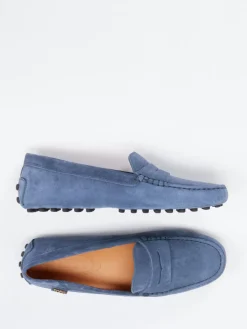 Damen Tod's – Mokassin aus Veloursleder jeans