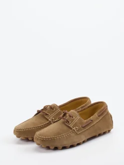 – Mokassin aus Veloursleder sand*Tod's Outlet