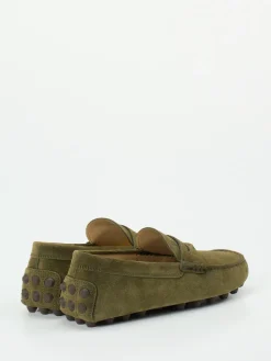 – Mokassin aus Veloursleder in Oliv*Tod's Best