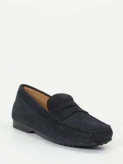 Herren Tod's – Penny Loafer aus Veloursleder in