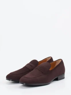 – Penny Loafer aus Veloursleder Dunkel*Tod's