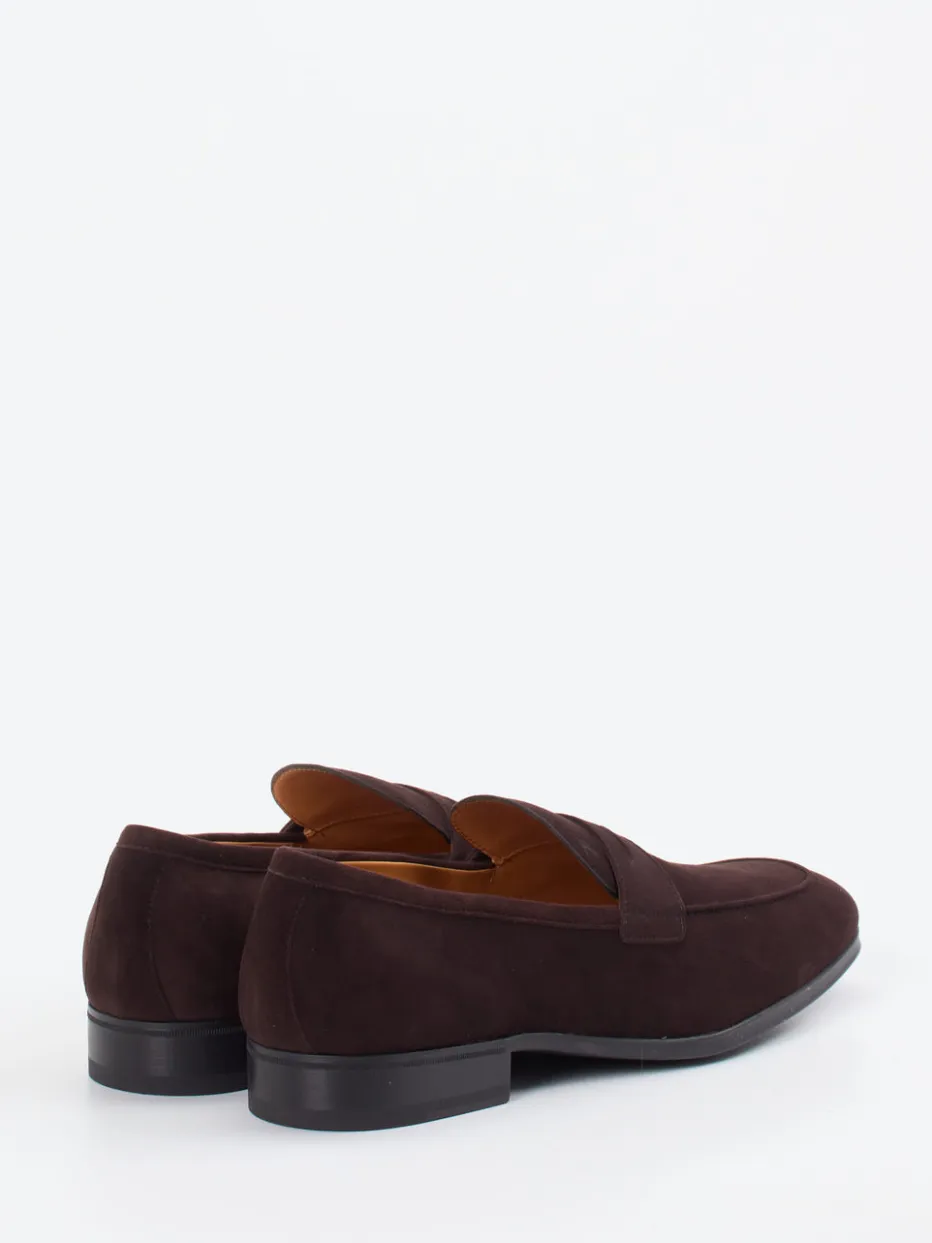 – Penny Loafer aus Veloursleder Dunkel*Tod's