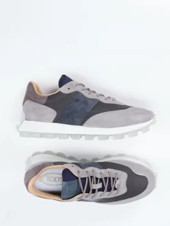 – Retro-Sneaker aus Veloursleder und Mesh*Tod's Sale