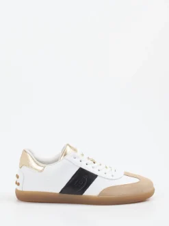 – Retro-Sneaker aus Velours- und Glattleder*Tod's Outlet