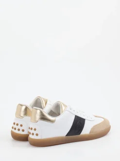 – Retro-Sneaker aus Velours- und Glattleder*Tod's Outlet