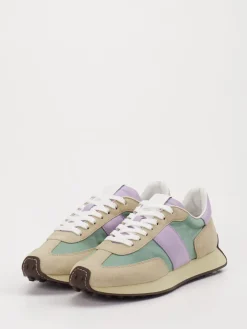 Damen Tod's – Retro-Sneaker aus Veloursleder und Textil