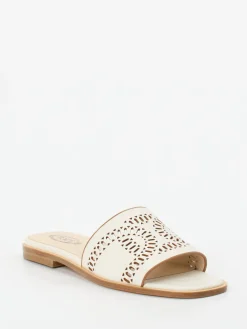 – Slides aus Kalbleder in Creme*Tod's Online