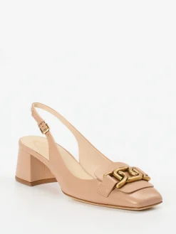 – Slingback-Pumps aus Kalbleder Nude*Tod's Online
