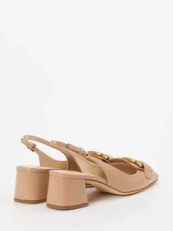 – Slingback-Pumps aus Kalbleder Nude*Tod's Online
